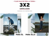 Flash Sale Levi’s: 3×2 en toda la tienda online