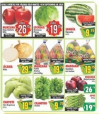 Ofertas Casa Ley Frutas y verduras 10 y 11 de septiembre 2024
