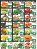 Ofertas Casa Ley Frutas y verduras 14 y 15 de octubre 2025