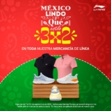 Promoción Li-Ning Fiestas Patrias: 3×2 en toda la mercancía de línea