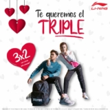 Promoción Li-Ning San Valentín: 3×2 en mercancía seleccionada