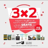 3×2 en libros Booket en Librerías El Sótano