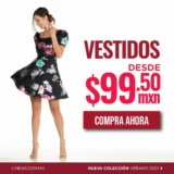 Rebajas de Verano Lineas: vestidos desde $99.50