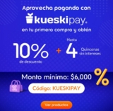 Cupón Linio de 10% de descuento + 4 quincenas sin intereses