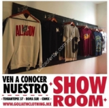 Liquidación de playeras Goliath Clothing con hasta 80% de descuento en el showroom de Colonia Roma