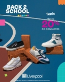 Promo Liverpool Back to School: hasta 20% de descuento en tenis para niños