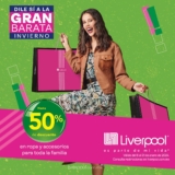Segundas Rebajas Liverpool Gran Barata de Invierno 2024: Hasta 50% de descuento