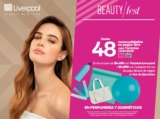 Promoción Liverpool Beauty Fest 2021: set de ejercicio de regalo en perfumería y cosméticos