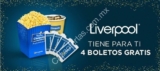 Promoción Liverpool Cinépolis de 4 boletos Gratis al hacer una compra en línea