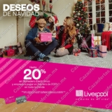 Liverpool Deseos de Navidad 2020: 20% en monedero y paga hasta 2021