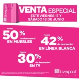 Venta Especial para Papás Liverpool 17 y 18 de junio 2022