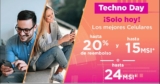 Promo Liverpool Techno Day: 20% de reembolso + 15 MSI en celulares este 23 de julio