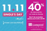 Liverpool Singles Day 2019: Hasta 40% de descuento el lunes 11 de noviembre