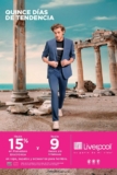 Promoción Liverpool 15 Días de Tendencia: hasta 15% en monedero + 9 MSI en ropa y calzado para hombre