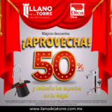 En Llano de la Torre 50% de descuento en grifería Dica