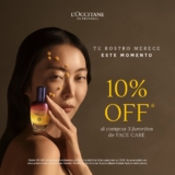 Promo L’Occitane en Provence: 10% de descuento en la compra de 3 productos de Face Care