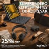 Promo Vacaciones Logitech: Hasta 25% de descuento