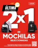 Última Oportunidad LOGON: 2×1 en mochilas y más