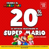 Mario Day LOGON: 20% de descuento en artículos seleccionados