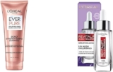Combo Loréal Paris con sérum anti arrugas Revitalift ácido hialurónico + shampoo fortalecedor Ever Pure bajan a su menor precio