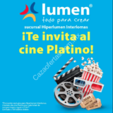 Compra $150 en Hiperlumen Interlomas y recibe 2 boletos para Cine Platino