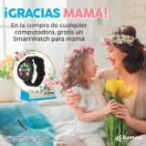 Promoción Lumen Día de las Madres: smartwatch de regalo en la compra de cualquier computadora