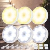 Juego de 6 luces LED recargables con sensor de movimiento bajan a su menor precio