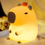Lámpara nocturna recargable con diseño de Capibara baja de precio