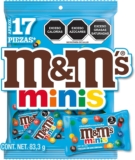 Chocolate confitado M&Ms Minis con 17 sobres baja a su menor precio