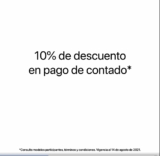 Promoción Mac to School: Macbook Air con chip M1 con -10% de descuento o hasta 24 msi