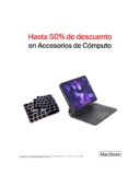 En MacStore hasta 50% de descuento en Accesorios de cómputo y más
