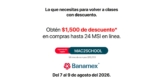Regreso a clases MacStore: $1500 de descuento + hasta 24 msi con cupón de Banamex