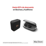 En MacStore: Hasta 60% de descuento en Bocinas y Audífonos