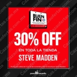 Steve Madden Buen Fin 2021: 30% de descuento en toda la tienda