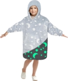 Manta sudadera con capucha que brilla en la oscuridad baja de precio