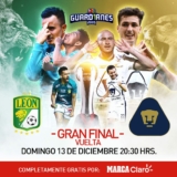 Final Liga Mx León vs Pumas será transmitido GRATIS en el canal de Youtube de Marca Claro