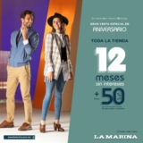 Gran Venta Especial de Aniversario la Marina: Hasta 50% de descuento y 12 msi