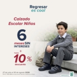 Promo La Marina: 10% de descuento + 6 msi en calzado escolar