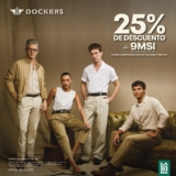 Promo La Marina: 25% de descuento + hasta 9 msi en Dockers