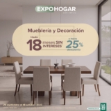 Expo Hogar 2026 La Marina: Hasta 25% de descuento o hasta 18 msi en mueblería y decoración