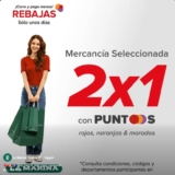 Rebajas La Marina: 2×1 en mercancía seleccionada al 5 de julio 2026