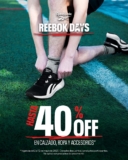 Reebok Days Martí: Hasta 40% de descuento en Reebok