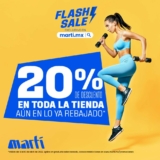 Martí Flash Sale: 20% de descuento adicional este fin de semana