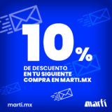 En Martí 10% de descuento adicional en tu siguiente compra
