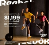 Promoción Reebok Martí: $300 en tarjeta de regalo en compras de $1,199