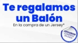 Promoción Martí de balón Gratis en la compra de un jersey