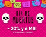 Promoción Máscara de Látex: 20% de descuento en artículos seleccionados y hasta 6 msi