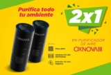 2×1 en purificadores de aire en Office Max