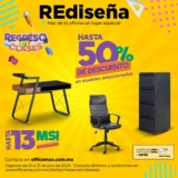 Hasta 50% de descuento en muebles de oficina en OfficeMax