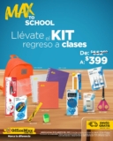 En OfficeMax kit de regreso a clases con mochila, cuadernos y útiles de $552 a $399